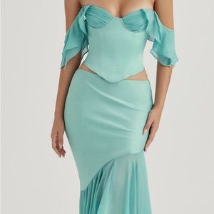 House of Cb skirt and corset!